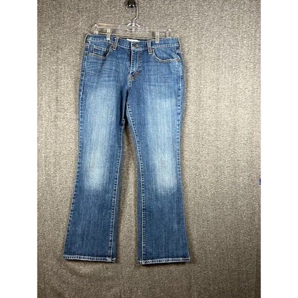 Levi Strauss Women's Boot Cut 515 Cotton Denim Jeans (Size: 12M) - Picture 1 of 7